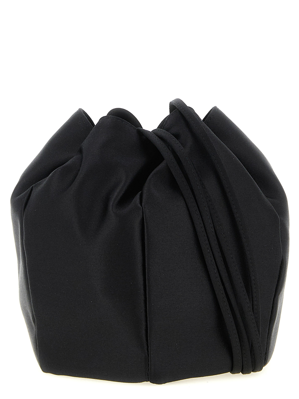 Prada Black Viscose Shoulder Bag