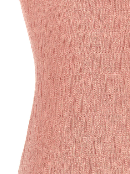 Fendi Multicolor Cotton Short Dress