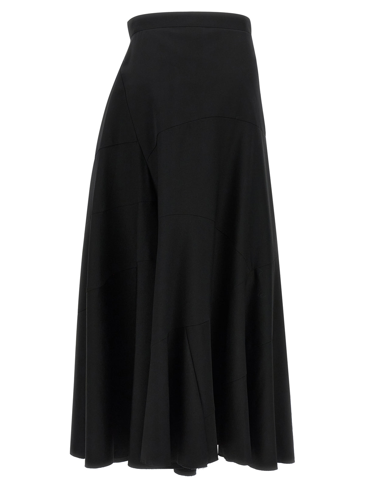 Junya Watanabe Black Wool Flared Pants