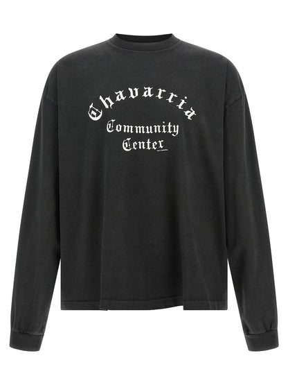 WILLY CHAVARRIA Black Cotton T-Shirt