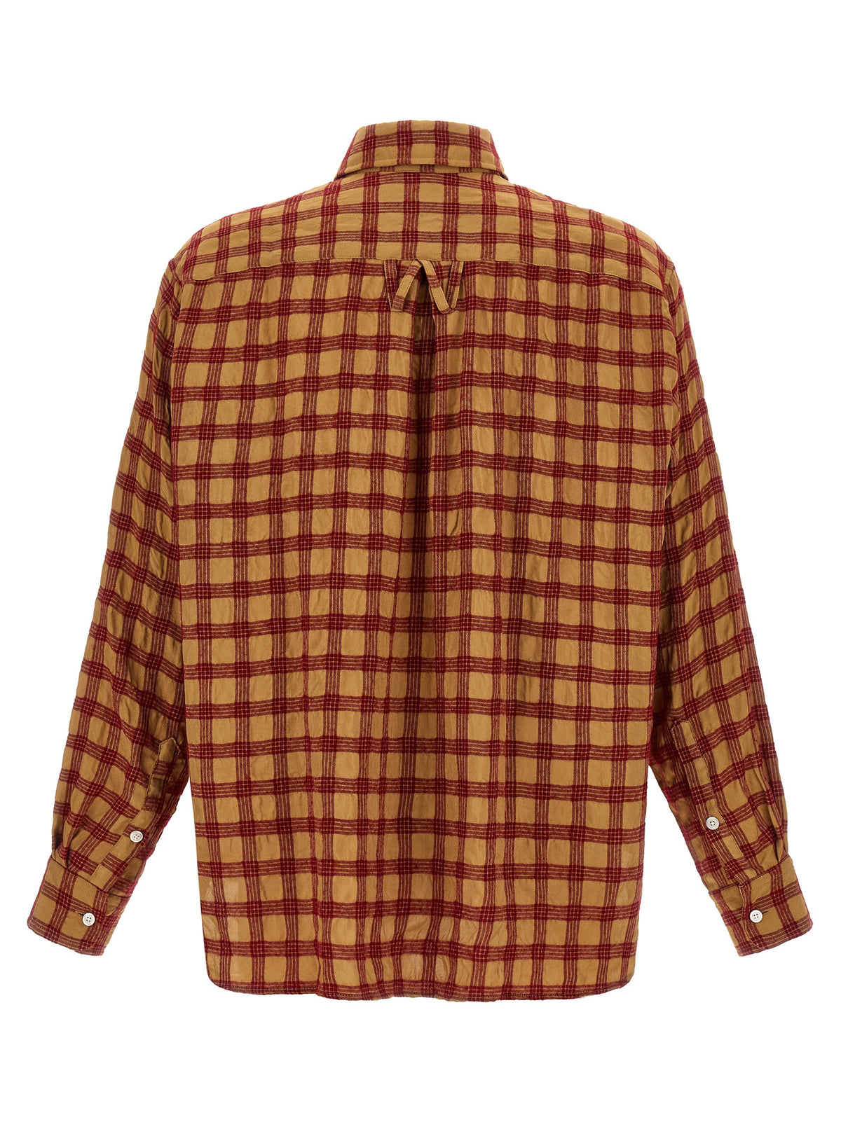WILLY CHAVARRIA Bordeaux Viscose Blouse