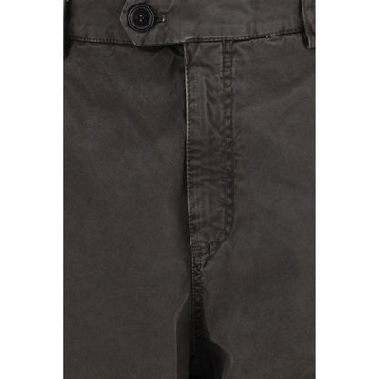 Brunello Cucinelli Brown Cotton Casual Pants