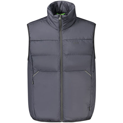 Hugo Boss Blue Polyester Men's Vest