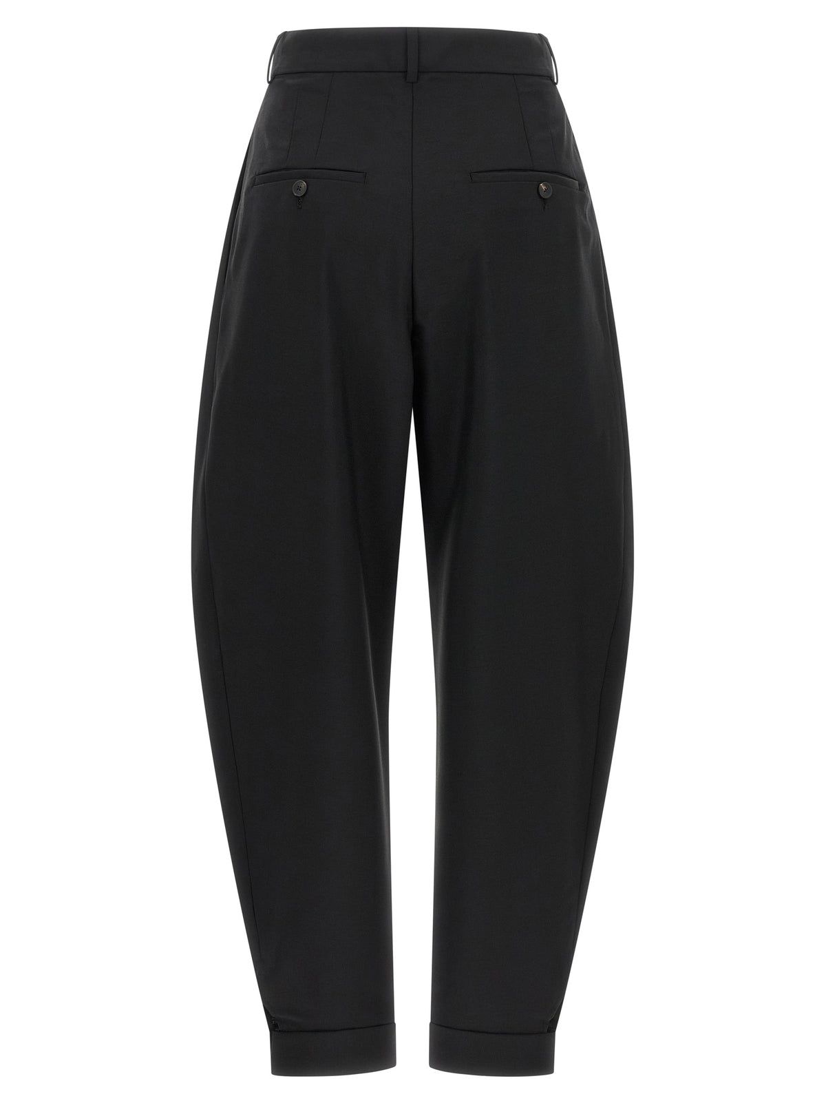 Rohe Black Wool Casual Pants