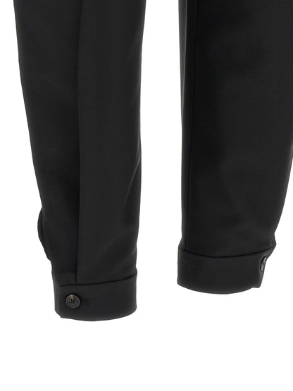 Rohe Black Wool Casual Pants