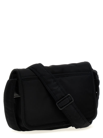 Saint Laurent Black Polyamide Crossbody Bag