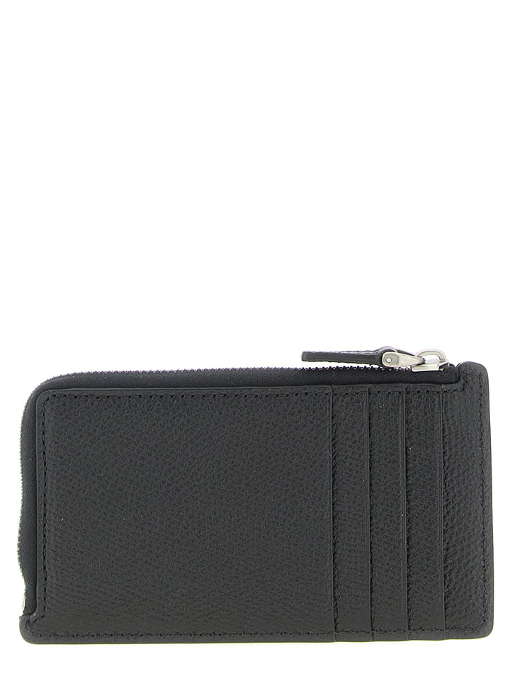 Valentino Garavani Black Calfskin Cardholder