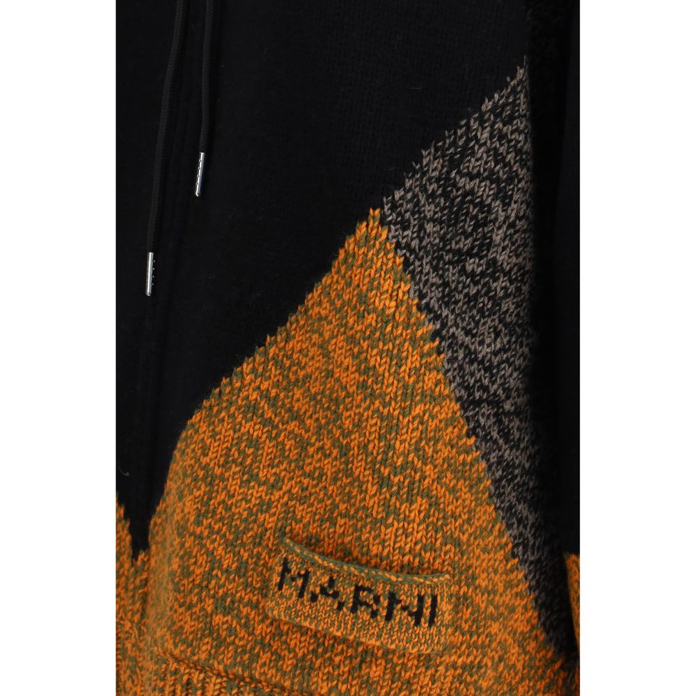 Marni Multicolor Wool Oves Aries Full-Length Jacket
