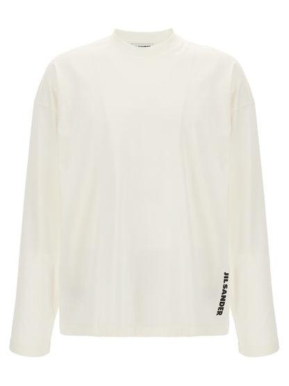 Jil Sander White Cotton T-Shirt