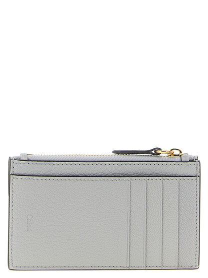 Chloé Blue Goatskin Cardholder