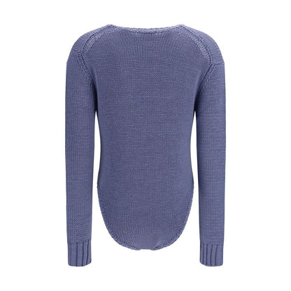 Forte_Forte Purple Wool Oves Aries Bodysuit