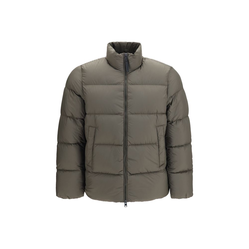 Woolrich Bicolor Goose Down Full-Length Jacket