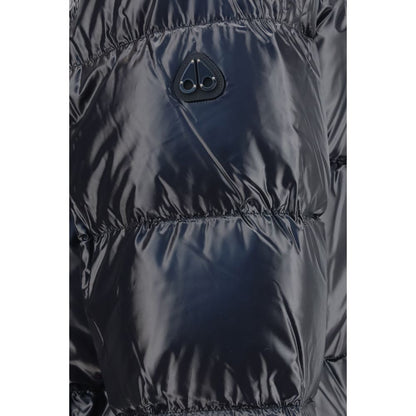 Moose Knuckles Black Nylon Bomber