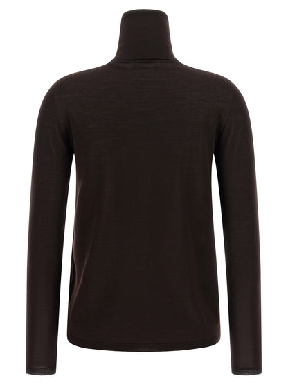 Max Mara Brown Virgin Wool Cardigan