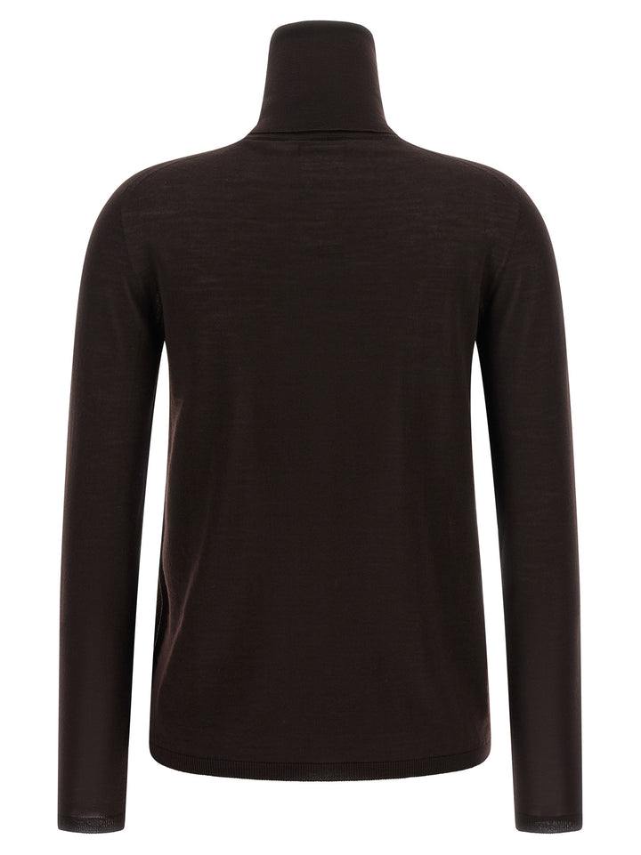 Max Mara Brown Virgin Wool Cardigan