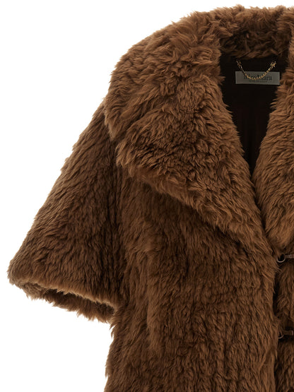 Max Mara Brown Virgin Wool Coat