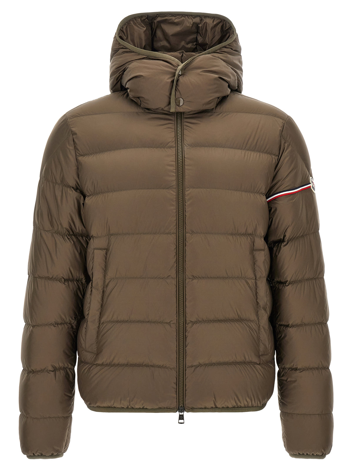 Moncler Bicolor Polyamide Full-Length Jacket
