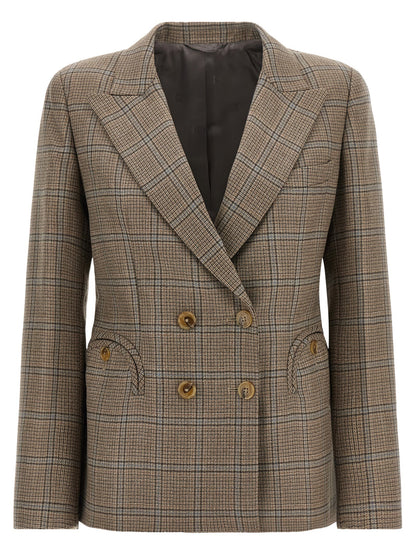 Blazé Milano Beige Virgin Wool Blazer