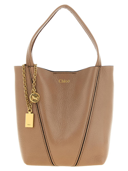 Chloé Multicolor Cowhide Tote Bag