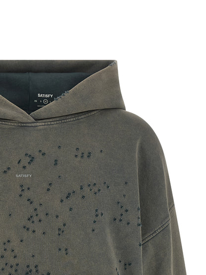 SATISFY Gray Organic Cotton Sweatshirt