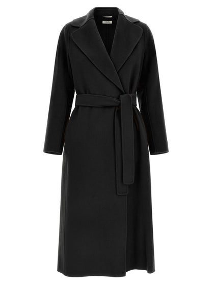 'S Max Mara Black Wool Coat