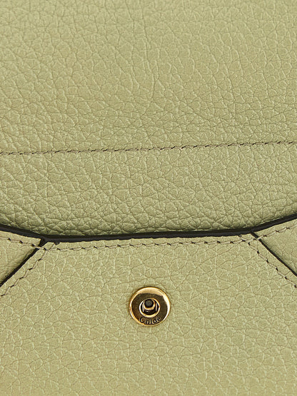 Chloé Bicolor Goatskin Cardholder