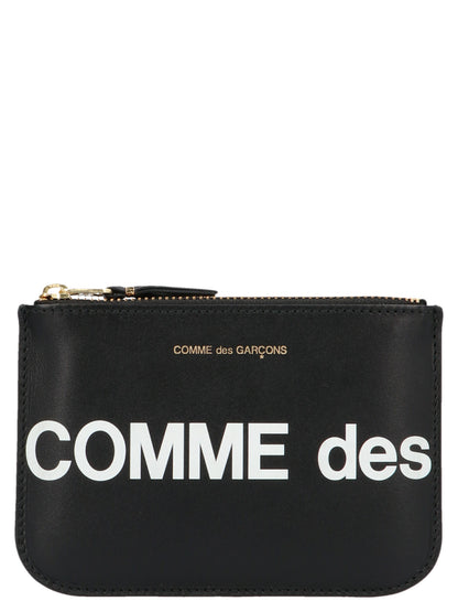 Comme Des Garçons Bicolor Calfskin Cardholder
