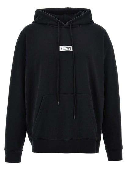 MM6 Maison Margiela Black Cotton Sweatshirt
