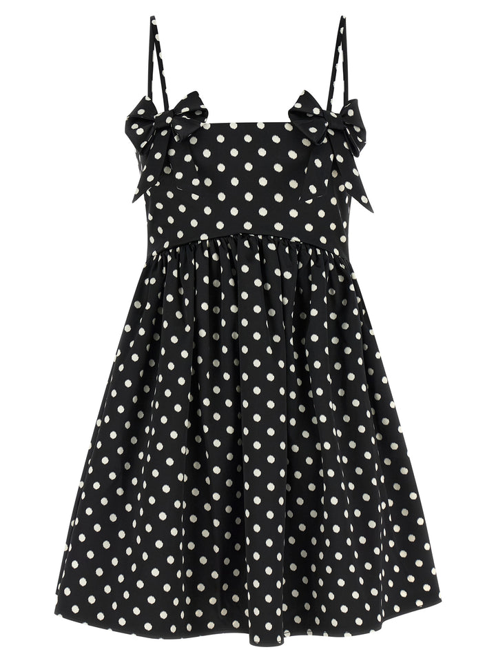 Ganni Black Polyester Short Dress