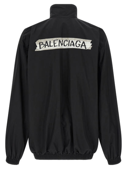Balenciaga Black Cotton Sweatshirt