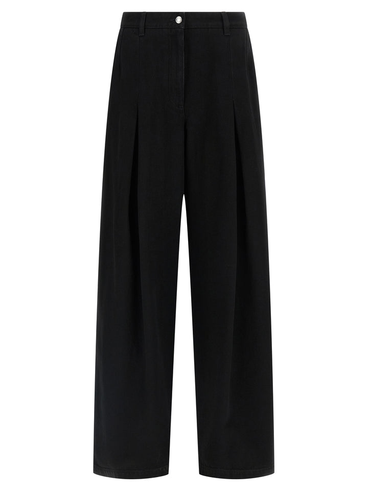 Dolce & Gabbana Black Cotton Jeans Denim