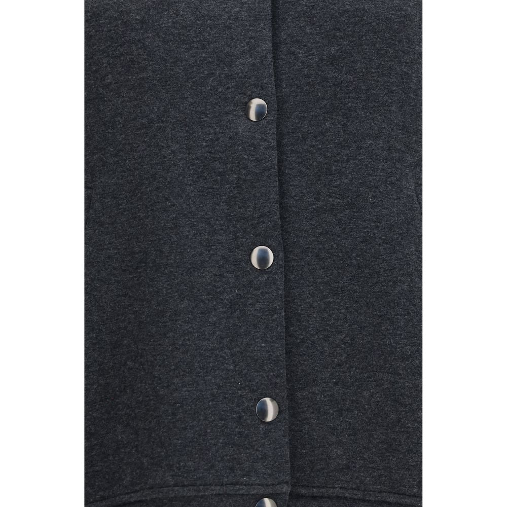 Brunello Cucinelli Gray Cotton Bomber