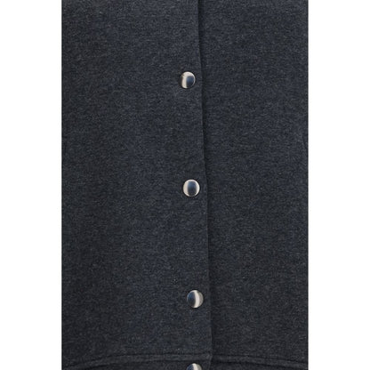 Brunello Cucinelli Gray Cotton Bomber