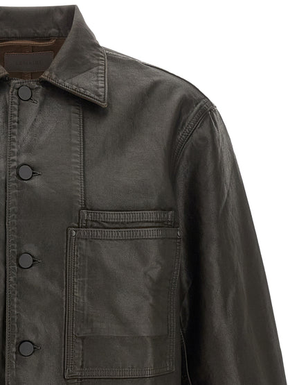 Lemaire Brown Cotton Jacket