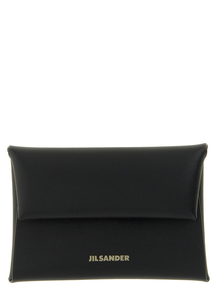 Jil Sander Black Calfskin Wallet