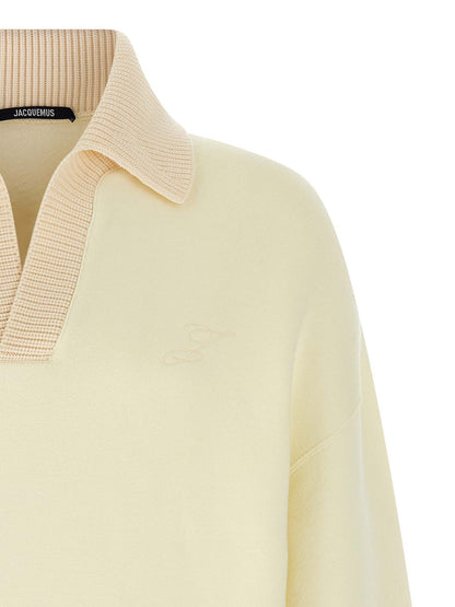 Jacquemus Beige Cotton Sweatshirt