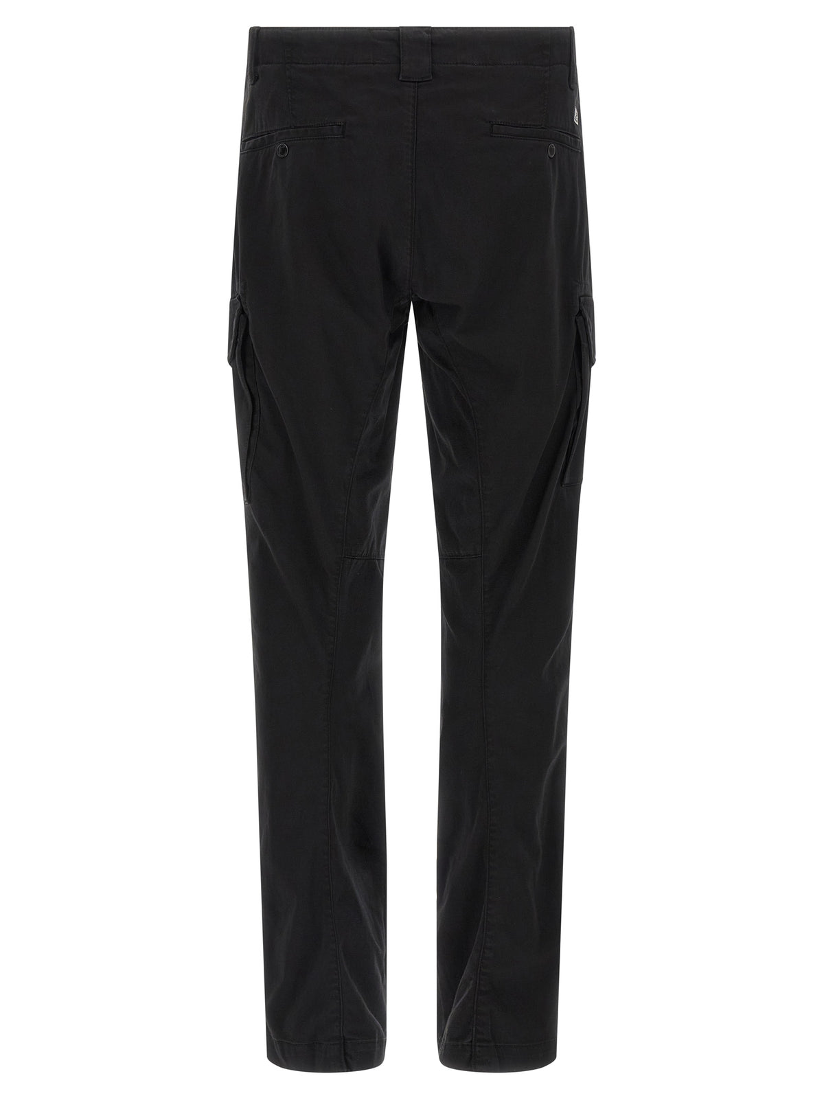 C.P. Company Black Cotton Cargo Pants
