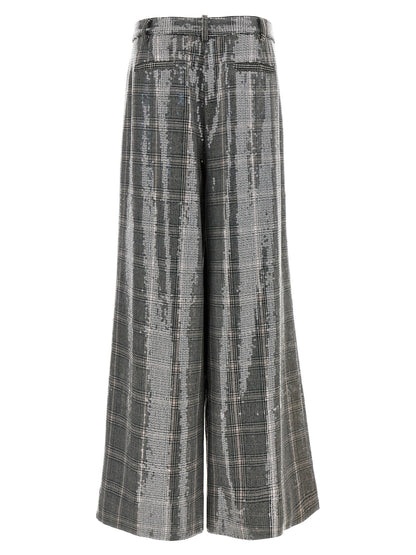 Retrofette Gray Polyester Casual Pants