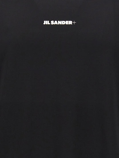 Jil Sander Black Polyester T-Shirt