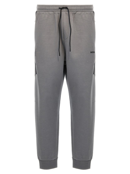 Hugo Boss Gray Cotton Sweatshirt