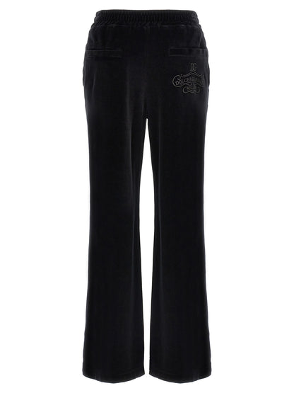 Dolce & Gabbana Black Cotton Joggers (Workout Pants)