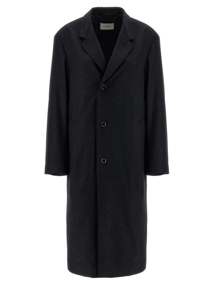 Lemaire Gray Cashmere Coat