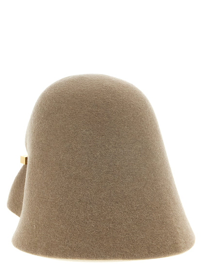 Jacquemus Beige Merino Wool Hat