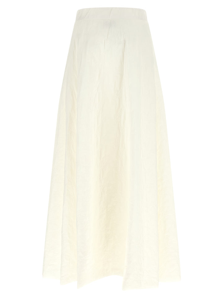 Herno White Polyamide Mini Skirt