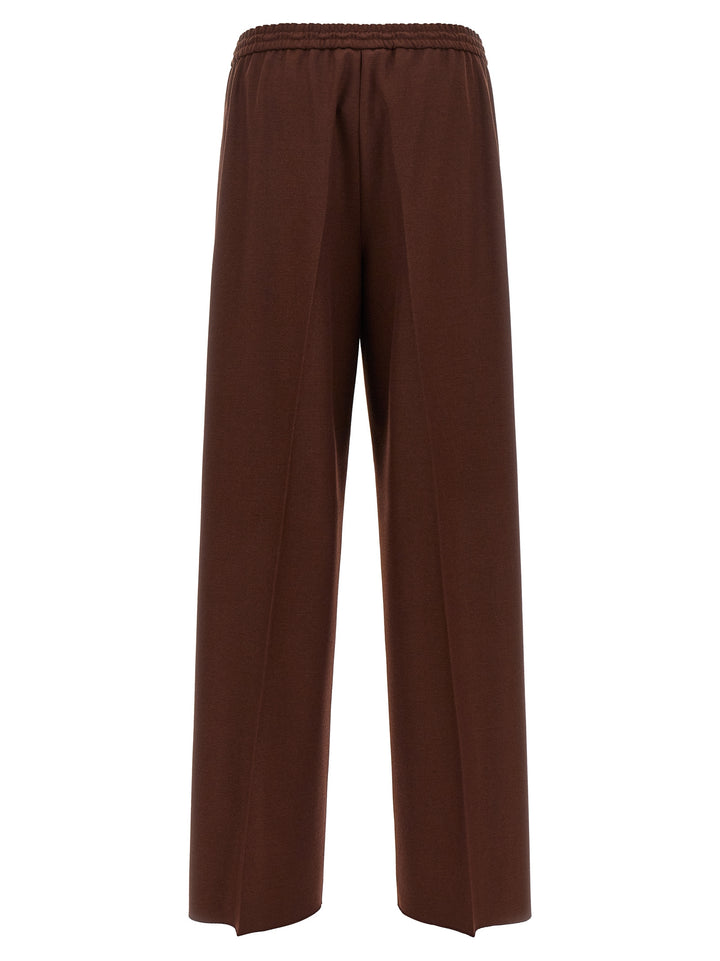 Max Mara Brown Wool Casual Pants