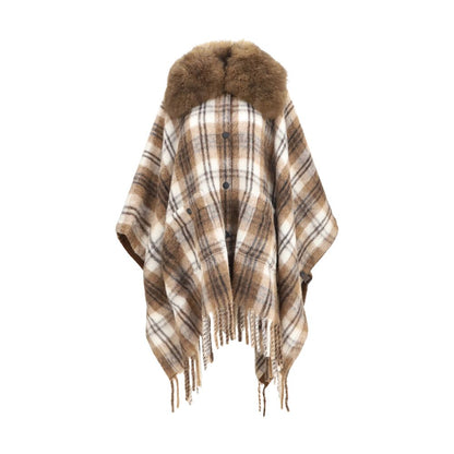 Moncler Grenoble Beige Mohair Coat