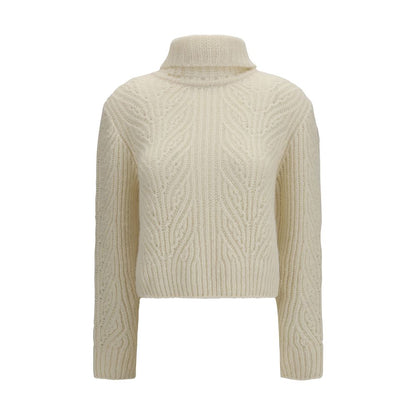 Moncler Beige Wool Oves Aries Turtleneck