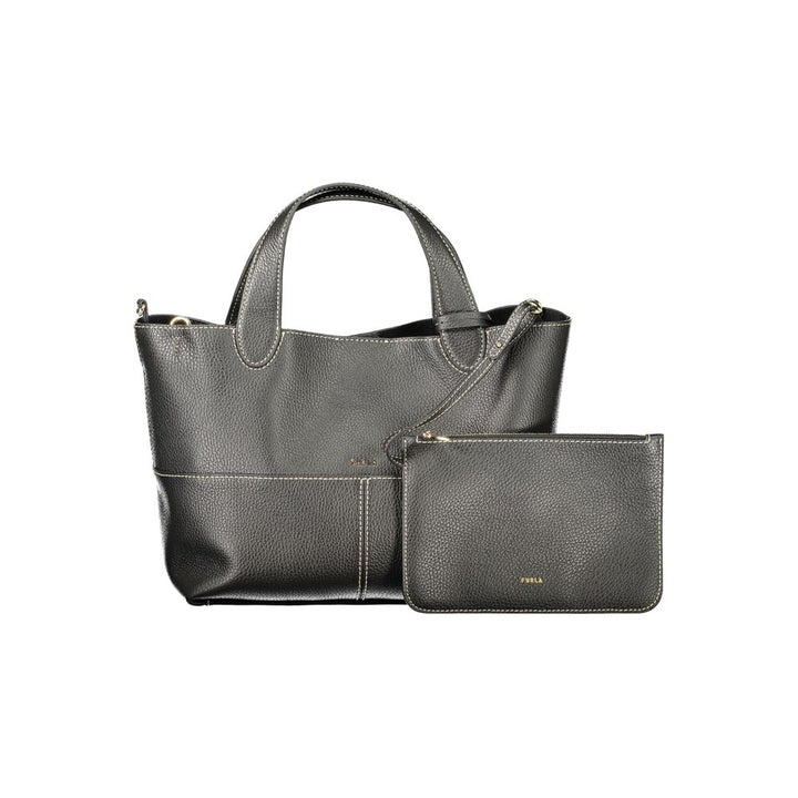 Furla Black Leather Women's Bag