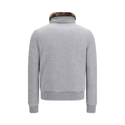 MooRER Gray Goose Down Full-Length Jacket