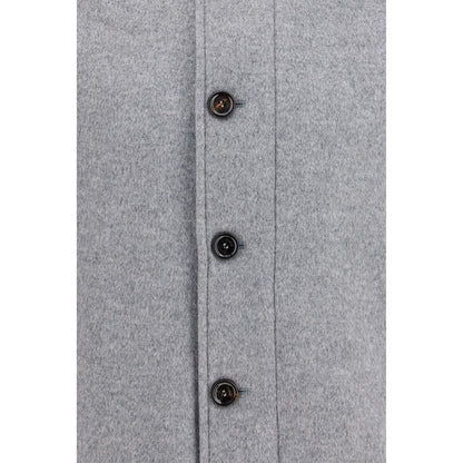 MooRER Gray Goose Down Full-Length Jacket